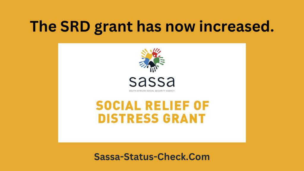 SRD grant will begin receiving R370 from 1 April 2024